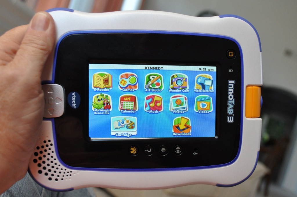 What is the motive behind the breakthrough VTech specializes in producing branded tablets for children