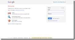 Google Accounts New Login