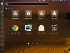 واجهة الاستخدام Unity في Ubuntu 11.10