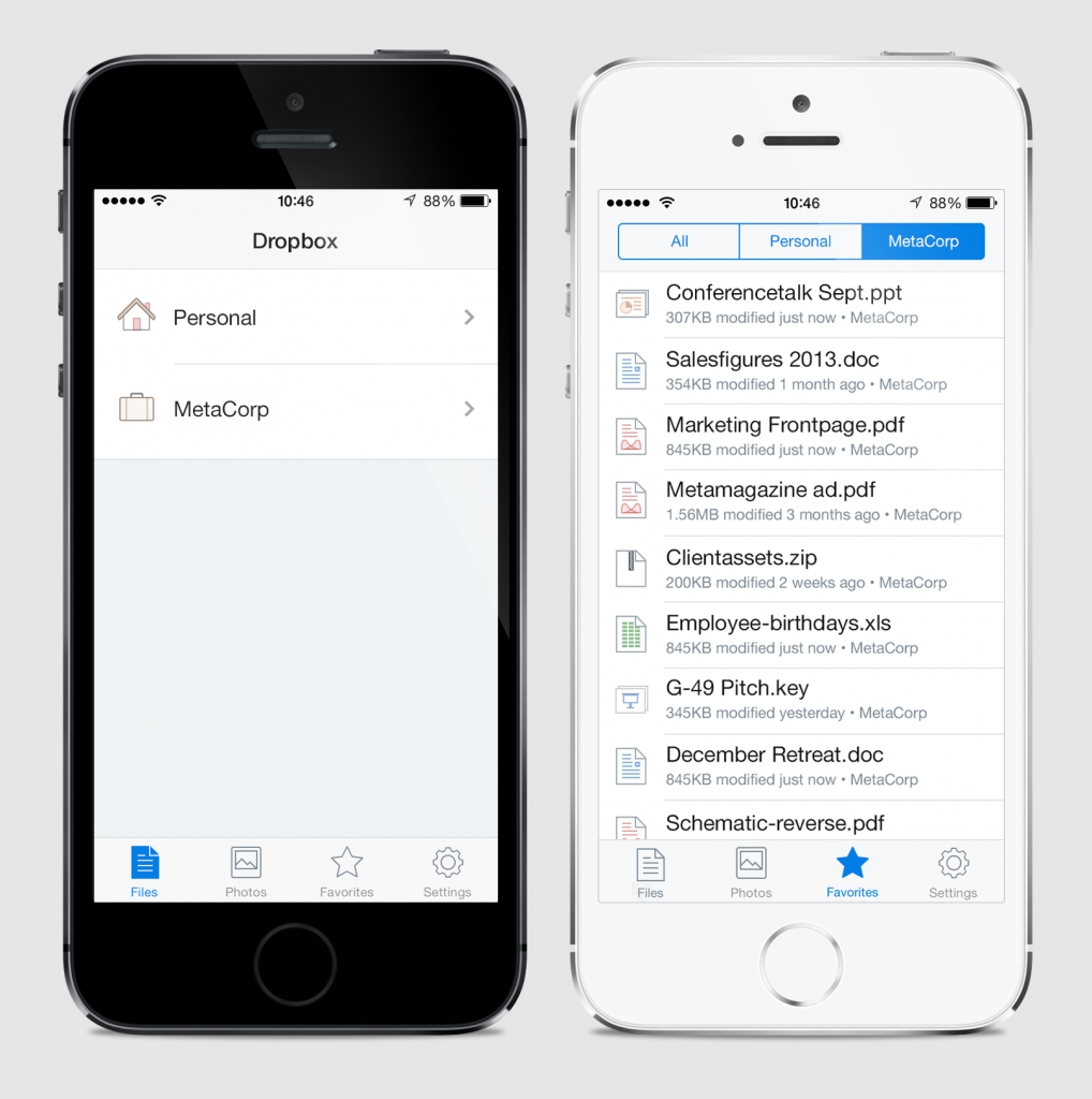 dropbox mobile