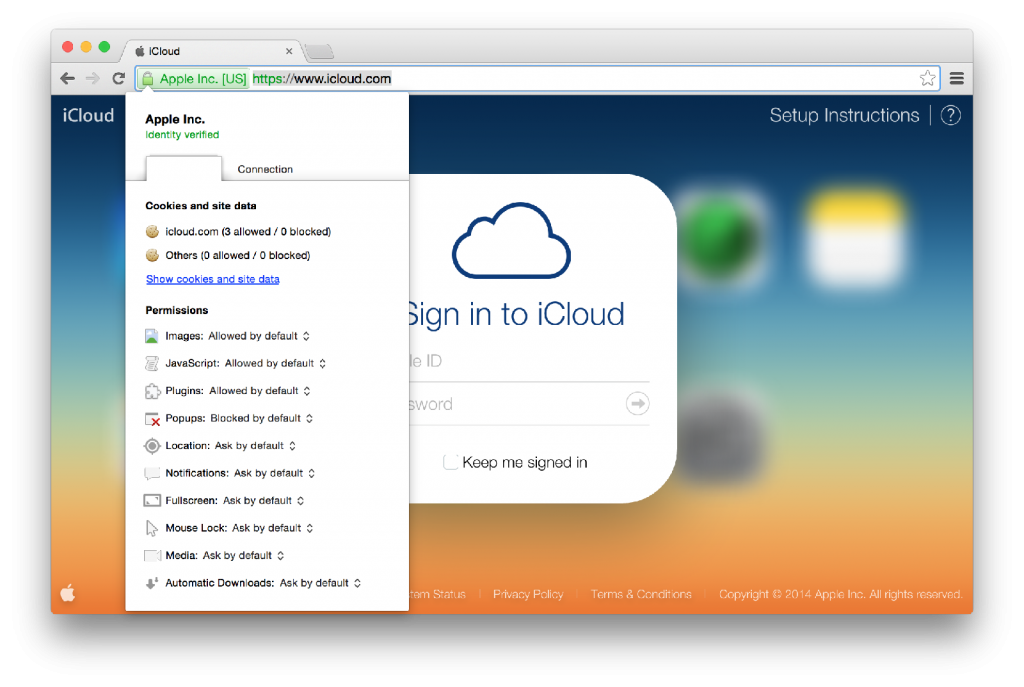 Пароли icloud chrome не работает