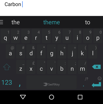 Carbon-default-theme-SwiftKey