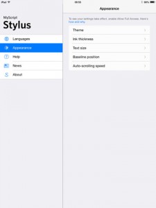 تطبيق MyScript Stylus للكتابة بخط يدك على iOS