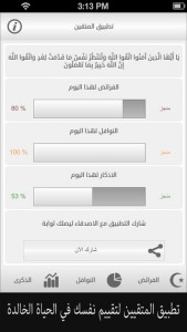 المتقين تطبيق إسلامي شامل لتقييم فرائضك وطاعاتك