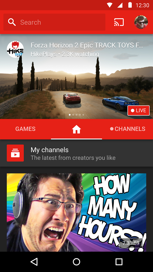 YouTube Gaming