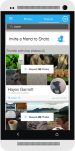 Shoto تطبيق متكامل لمشاركة الصور بين الأصدقاء في ألبوم مشترك