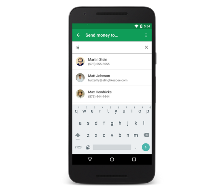 تطبيق Google Wallet الآن يدعم إرسال الأموال لجهات الإتصال برسالة SMS