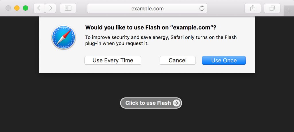 safari-flash