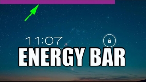 تطبيق Energy Bar للإستعلام عن نسبة البطارية بطريقة عملية