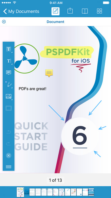 تطبيق PDF Viewer لإدارة وإنشاء وتحرير ملفات PDF على iOS