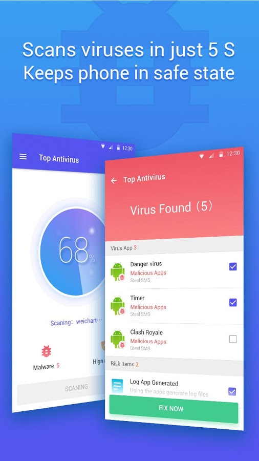 تطبيق Top Antivirus أخف أداة أمنية لهواتف أندرويد