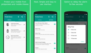 تطبيق حماية الهاتف من السرقة Pocket Sense على أندرويد