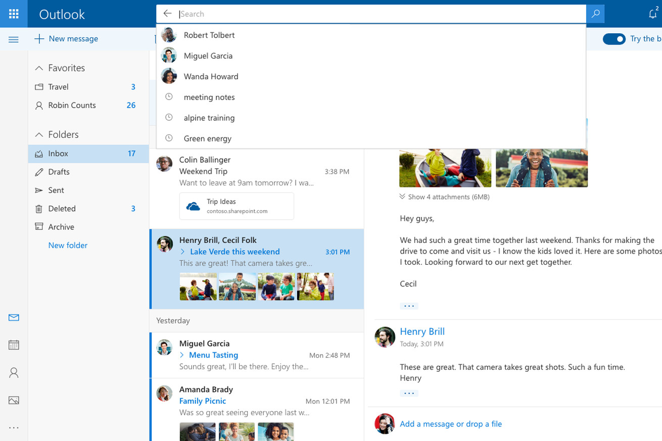 Outlook.com beta