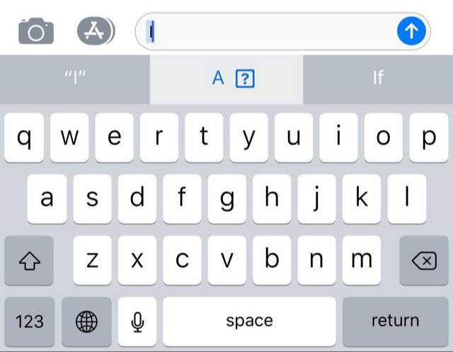 An iOS bug won't let some users type 'I'