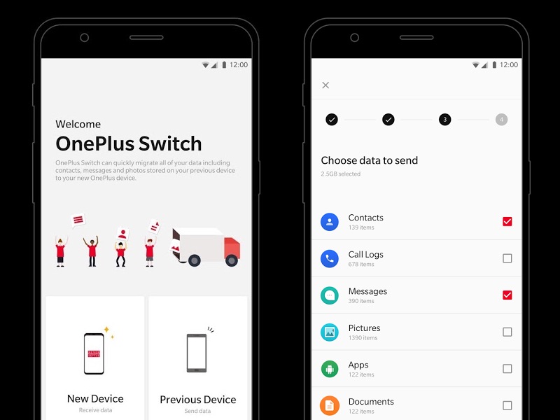 OnePlus تطرح تطبيقها Switch لترحيل بيانات أي هاتف إلى هاتف ون بلس جديد