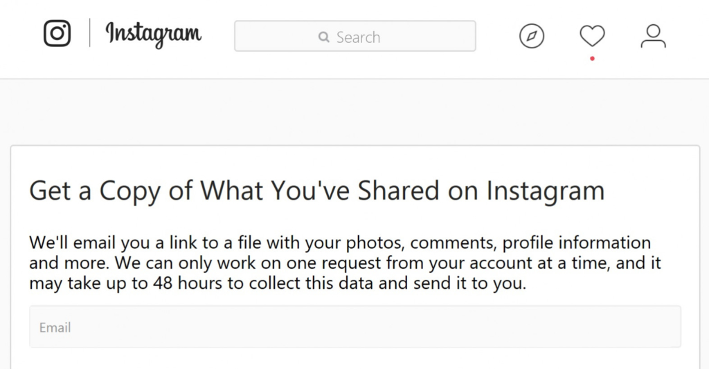 You can now download your Instagram data. Here’s how