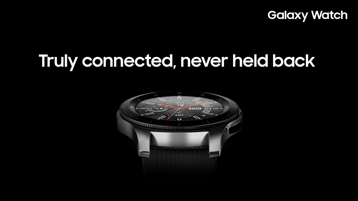 سامسونج تكشف عن ساعتها Galaxy Watch التي علامة تجارية جديدة