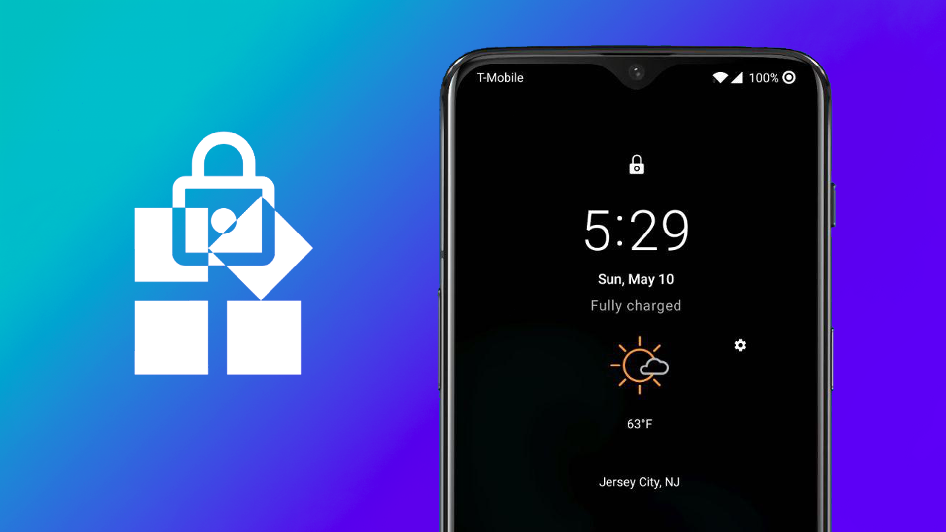 android countdown widget lock screen