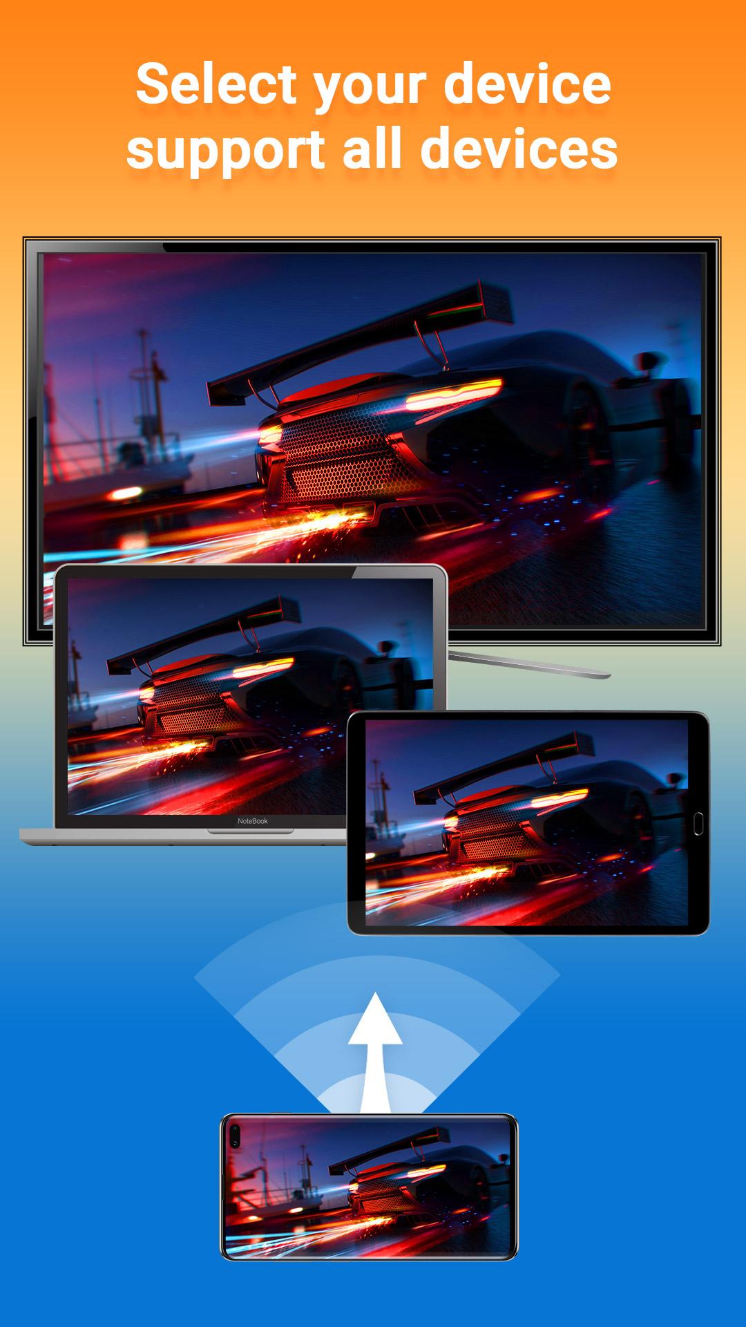 جديد التطبيقات: Screen Mirroring HD لعكس شاشة هاتفك على تلفازك الذكي