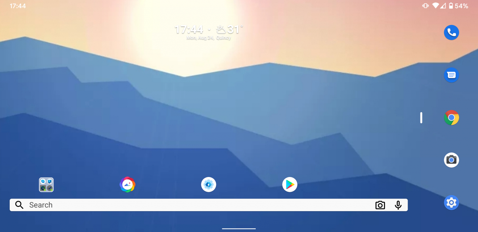 Stable ui. Microsoft Launcher обои.