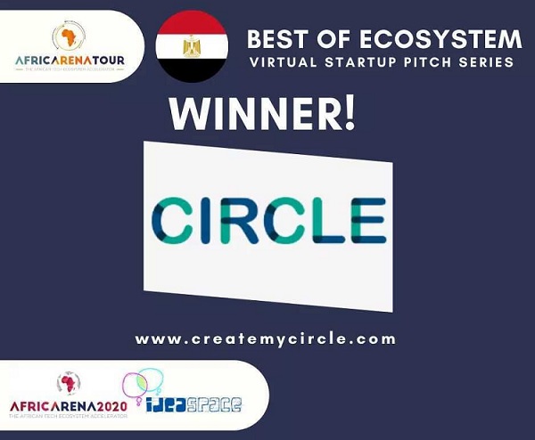تطبيق إدارة الممتلكات العقارية "Circle" يفوز بمسابقة أفضل شركه ناشئه في مصر - AfricaArena