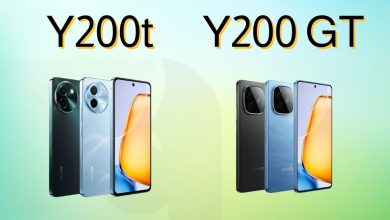 ما الفرق بين Y200 GT Vivo و Vivo Y200t من حيث المواصفات والسعر