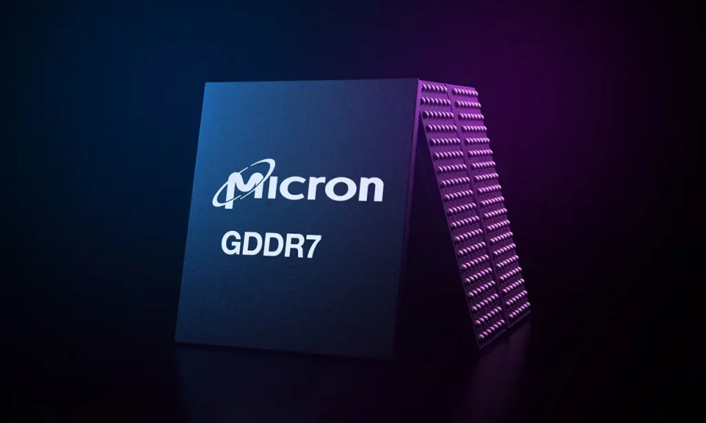 ميكرون تكشف عن ذاكرة GDDR7 الثورية للرسوميات