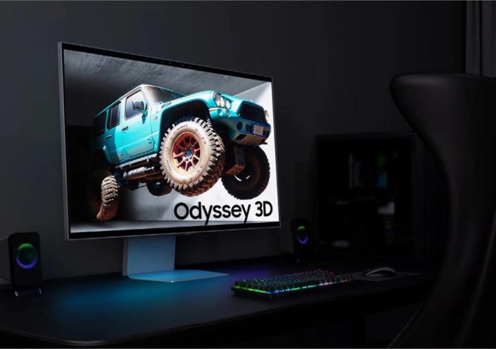 سامسونج Odyssey 3D: أول شاشة ألعاب ثلاثية الأبعاد بدون نظارات في العالم